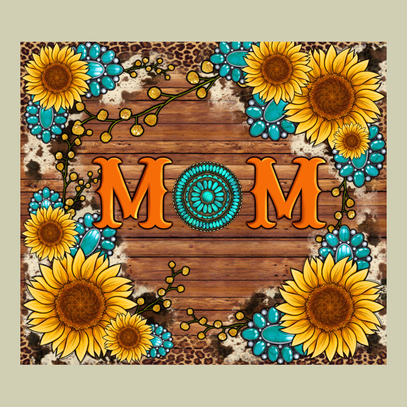 Sunflower Gemstone And Mom With Cowhide Heavy Core Tee by Artiststas | Teevron