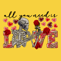 Skeleton All You Need Is Love Premium Sweatshirt | Teevron