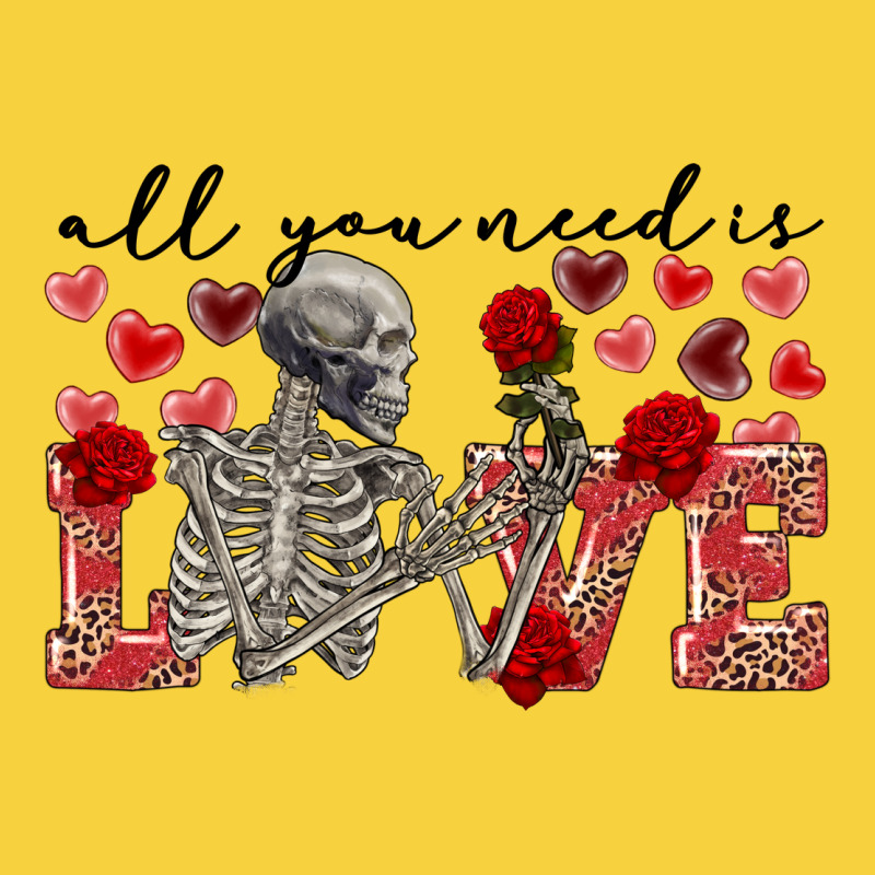 Skeleton All You Need Is Love Premium Sweatshirt by FaDigitalArtStudio | Teevron