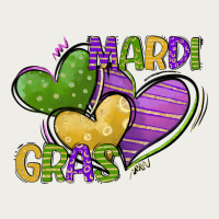 Mardi Gras Heart Zipper Hoodie | Teevron