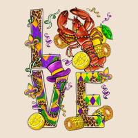 Love Crawfish Mardi Gras Urban Heavy Tee | Teevron