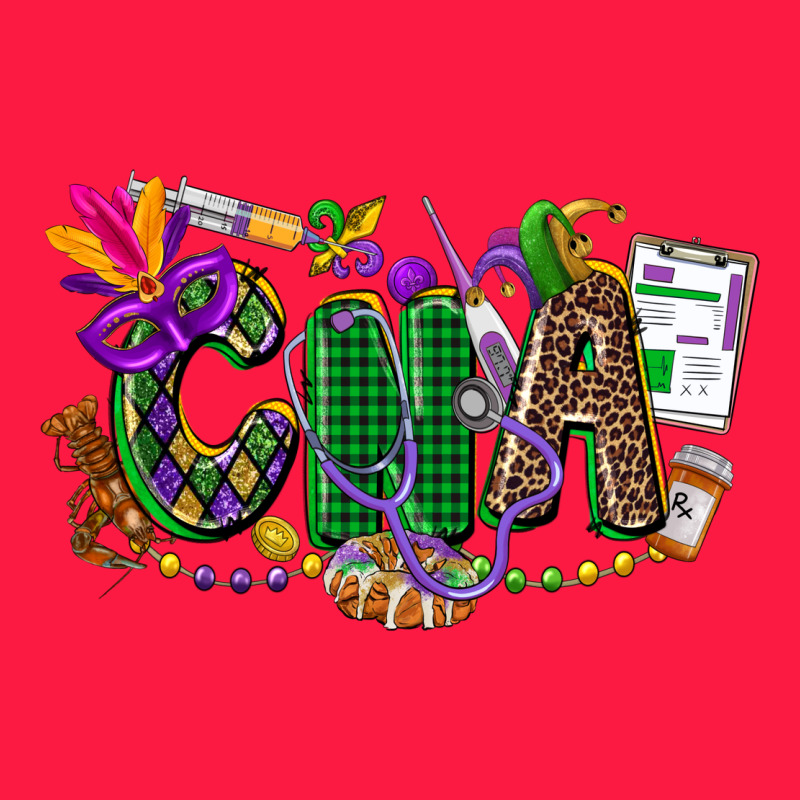 Cna Mardi Gras Zipper Hoodie by CowGirlArtShop | Teevron