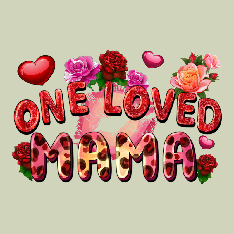 One Loved Mama Valentine's Day Heavyweight Hoodie by FaDigitalArtStudio | Teevron