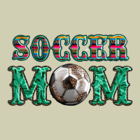 Soccer Mom With Leopard Ball And Serape Leopard Heavy Core Tee | Teevron