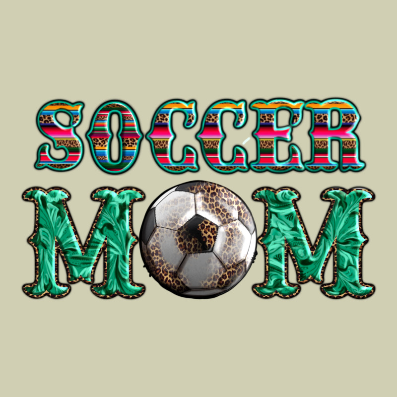 Soccer Mom With Leopard Ball And Serape Leopard Heavy Core Tee by Artiststas | Teevron