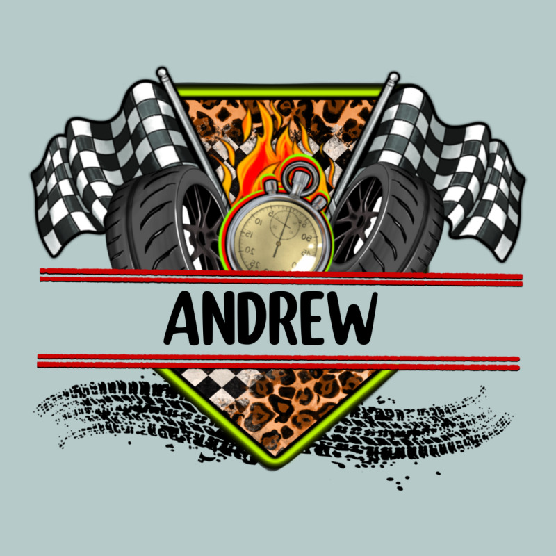 Custom Name Race Flag And Race Equipment Heavy Core Tee by AdoDesignShop | Teevron