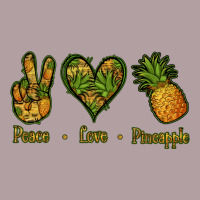 Peace Love Pineapple Vintage Hoodie | Teevron