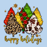 Happy Holidays With Christmas Tree Classic Tee | Teevron