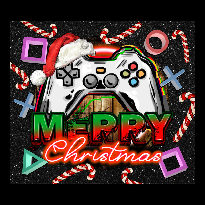 Gamer Merry Christmas Ladies Tee by NancyCooperArtShop | Teevron