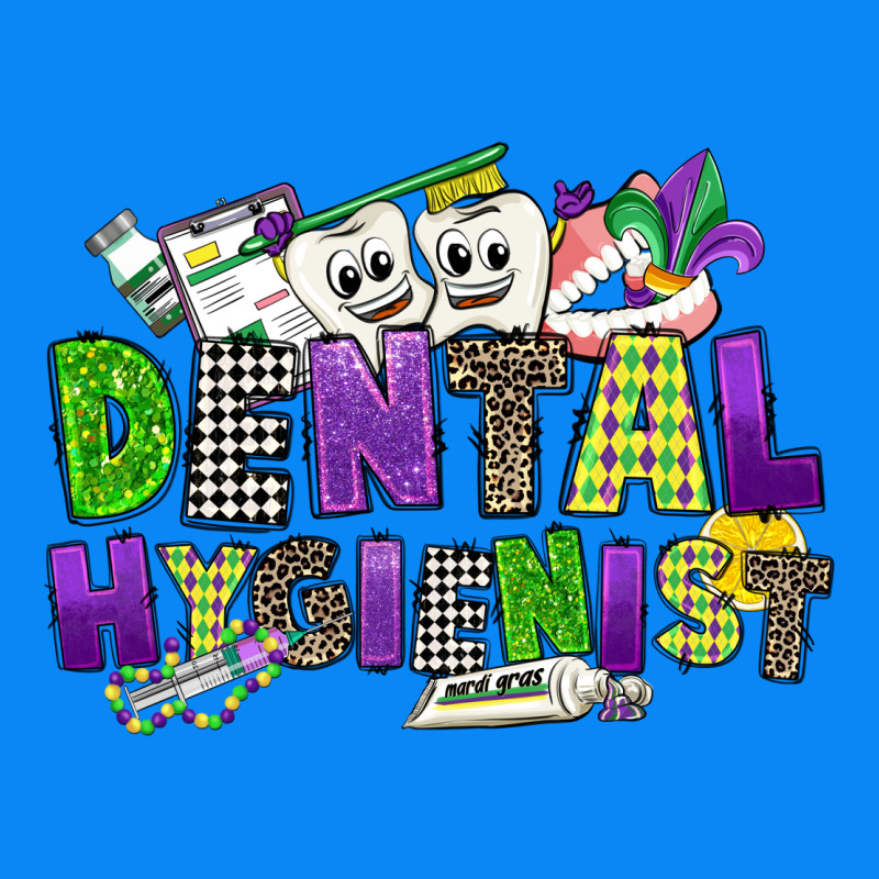 Dental Hygienest Mardi Gras Zipper Hoodie by CowGirlArtShop | Teevron