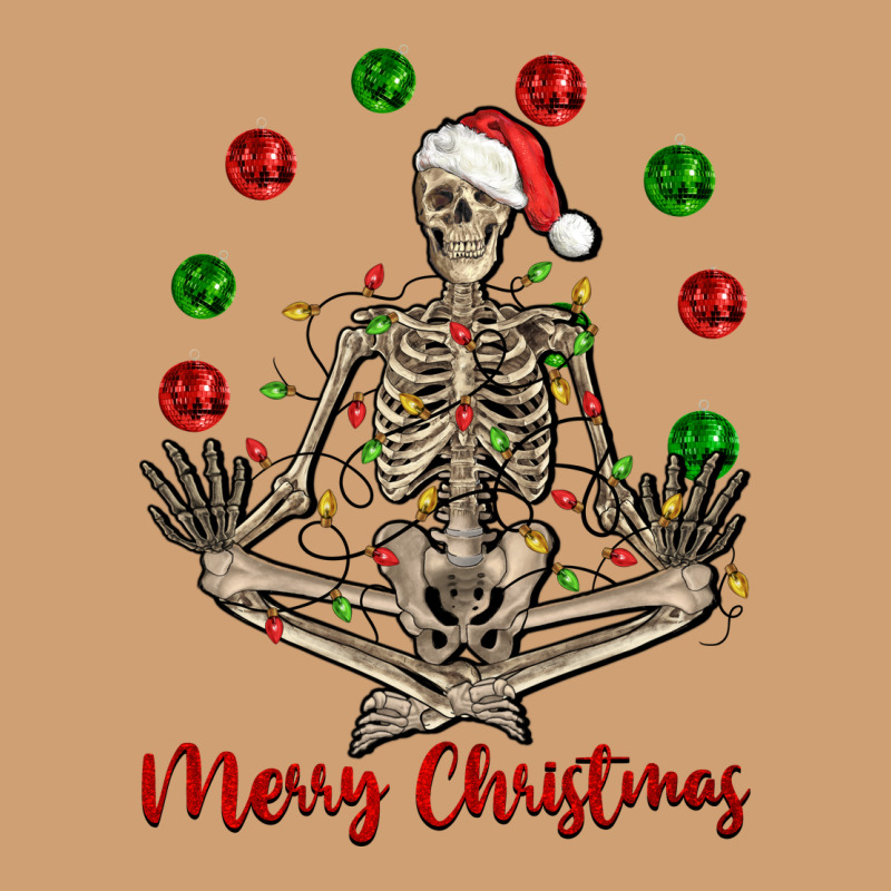 Merry Christmas Skeleton Vintage Tee by NancyCooperArtShop | Teevron
