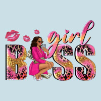 Girl Boss Afro Black Woman Ladies Tee | Teevron