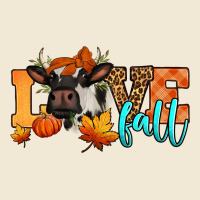 Love Fall Holstein Cow Ladies Tee | Teevron