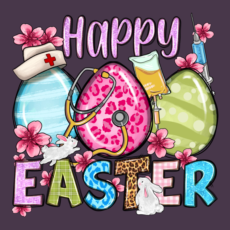 Happy Easter Eggs Heavyweight Hoodie by OliviaCreatesArt | Teevron