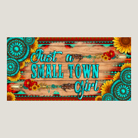 Just A Small Town Girl Wlth Gemstone Arrow And Sunflowers Licanse Plat Heavy Core Tee | Teevron