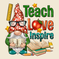 Gnome Teach Love Inspire Ladies Tee | Teevron