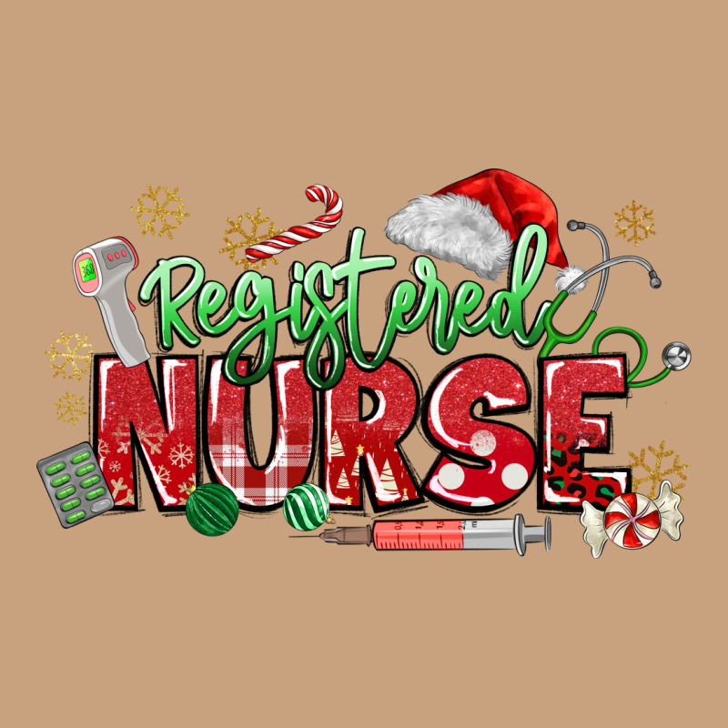 Registered Nurse Christmas Vintage Tee by MaliasSmallBusiness | Teevron