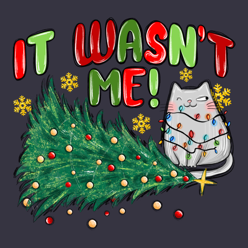 It Wasn't Me! Christmas Cat Vintage Hoodie by MaliasSmallBusiness | Teevron