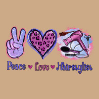 Peace Love Hairstylist Vintage Hoodie | Teevron