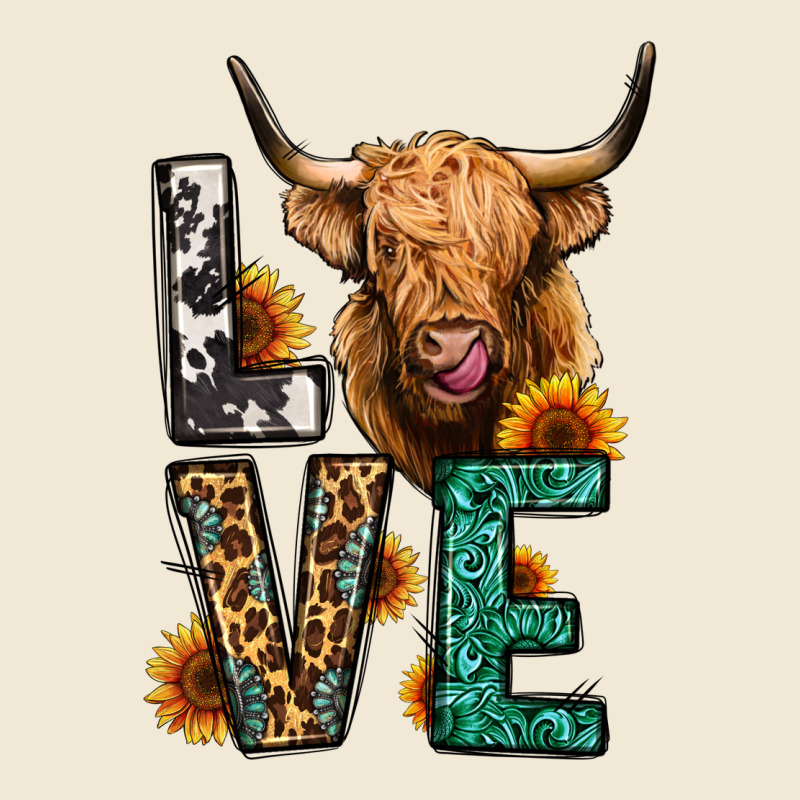 Love Long Haired Cow Ladies Tee by Jasminsmagicworld | Teevron