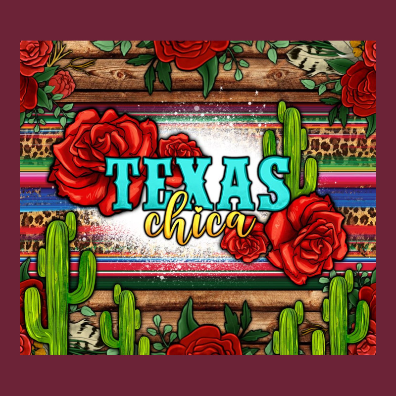Texas Chica With Roses Long Sleeve Tee by Jasminsmagicworld | Teevron