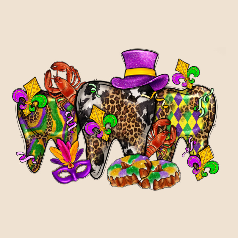 Mardi Gras Dental Urban Heavy Tee by BundleAndBundleShop | Teevron