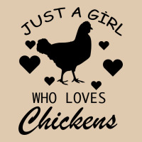Just A Girl Who Love Chickens Heavyweight Sweatshirt | Teevron