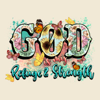 God Is My Refugee And Strength Ladies Tee | Teevron