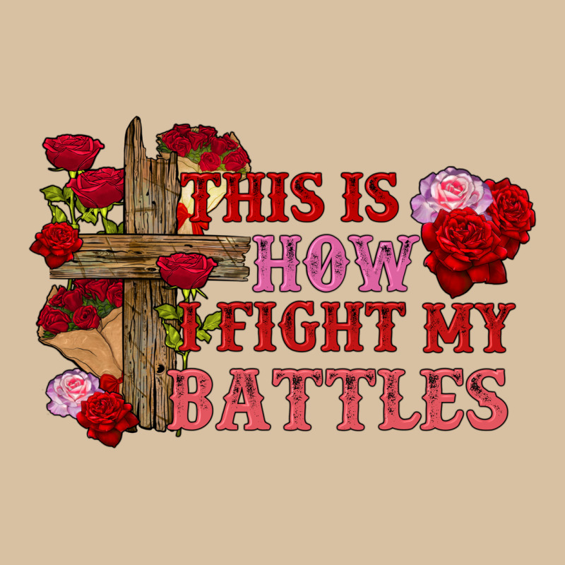 This Is How I Fight My Battles Valentine's Day Heavyweight Hoodie by FaDigitalArtStudio | Teevron