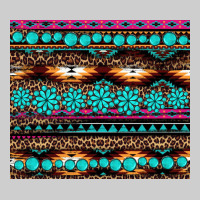 Leopard Aztec Turquoise Jewelry Premium Tee | Teevron