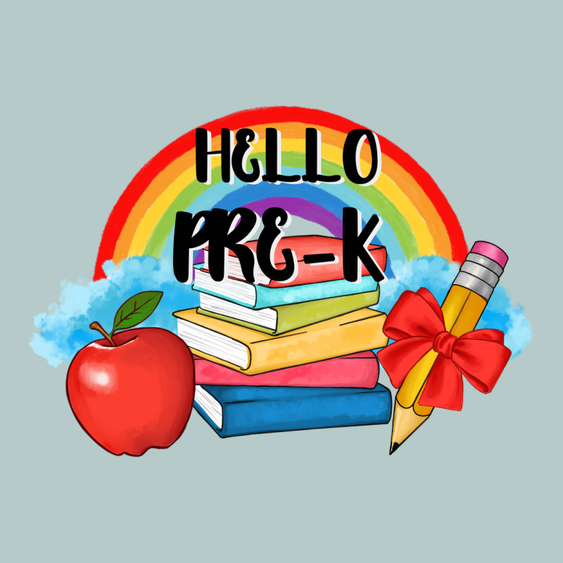 Back To School Hello Pre K Heavy Core Tee by AdoDesignShop | Teevron