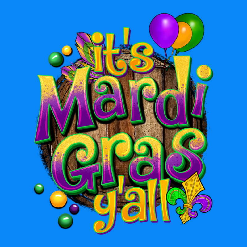 Its Mardi Gras Yall Zipper Hoodie by CowGirlArtShop | Teevron