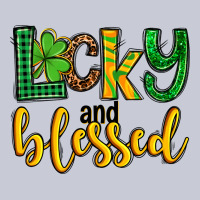 St. Patrick's Lucky And Blessed Heavyweight Hoodie | Teevron