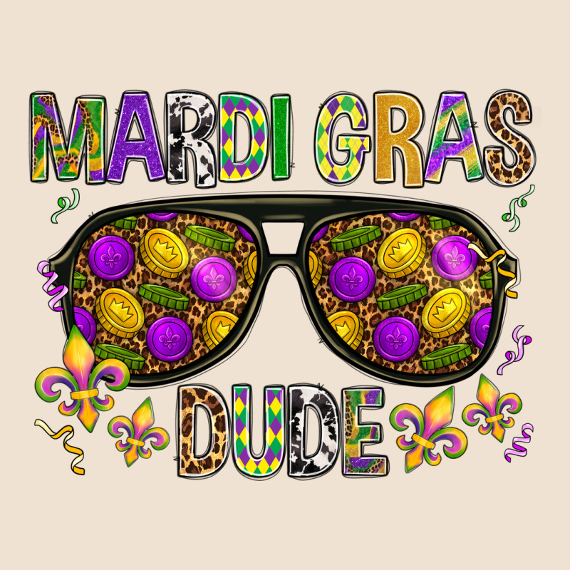 Mardi Gras Dude Urban Heavy Tee by BundleAndBundleShop | Teevron