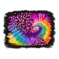 tie dye leopard glitter background | Teevron