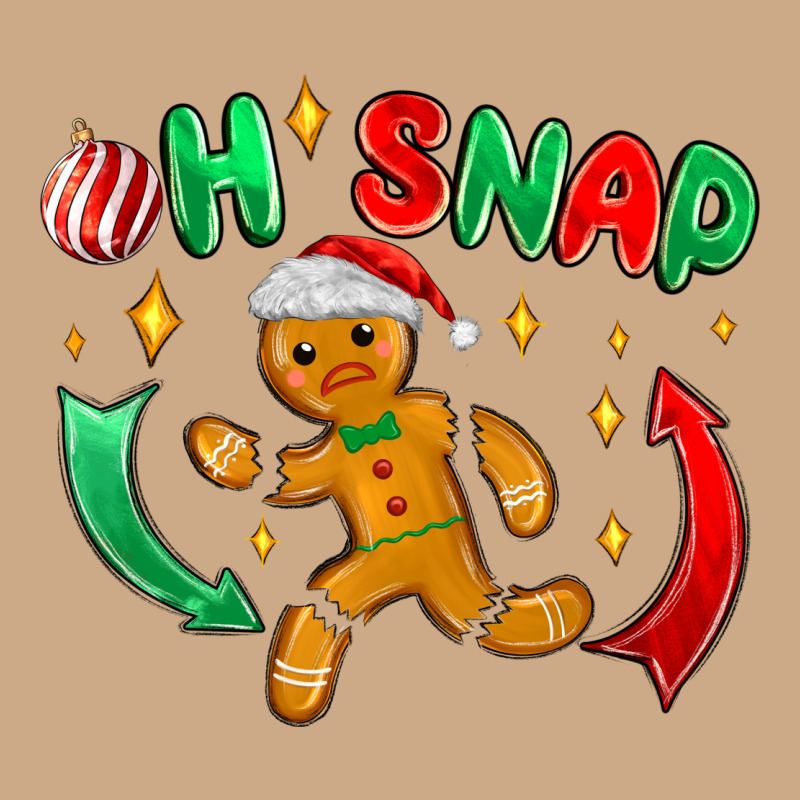Oh Snap With Gingerbread Vintage Hoodie by MaliasSmallBusiness | Teevron