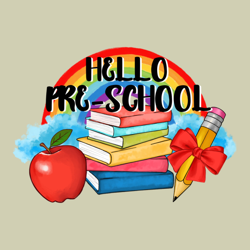 Hello Pre School Heavy Core Tee by AdoDesignShop | Teevron