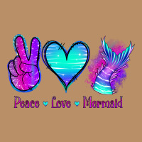 Peace Love Mermaid Vintage Hoodie | Teevron