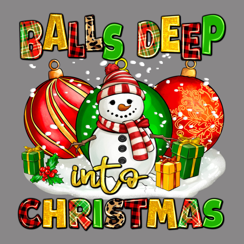 Balls Deep Into Christmas Vintage Tee by MaliasSmallBusiness | Teevron