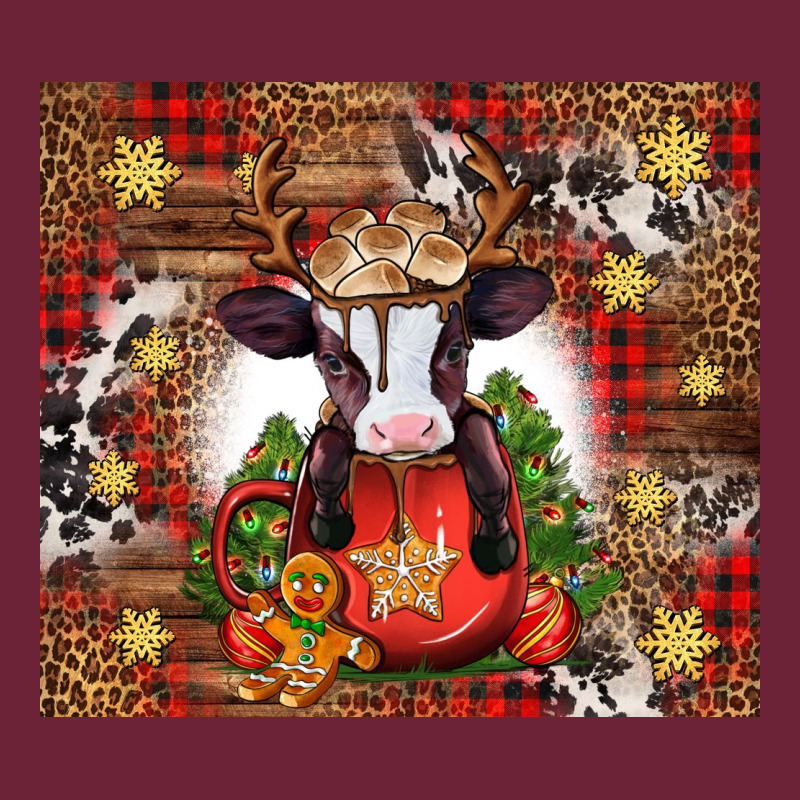 Christmas Baby Cow Hot Cocoa Long Sleeve Tee by Jasminsmagicworld | Teevron