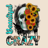 Beautiful Crazy Skull Urban Heavy Tee | Teevron
