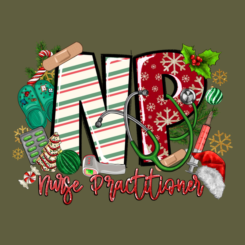 Np Nurse Practitioner Christmas Vintage Tee by MaliasSmallBusiness | Teevron