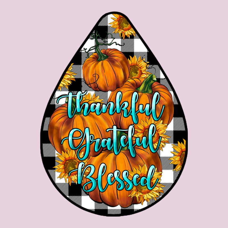 Thankful Grateful Blessed Ladies Tee by LillyAllenDesigns | Teevron