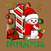 My 1st. Christmas With Cute Snowman Vintage Tee | Teevron
