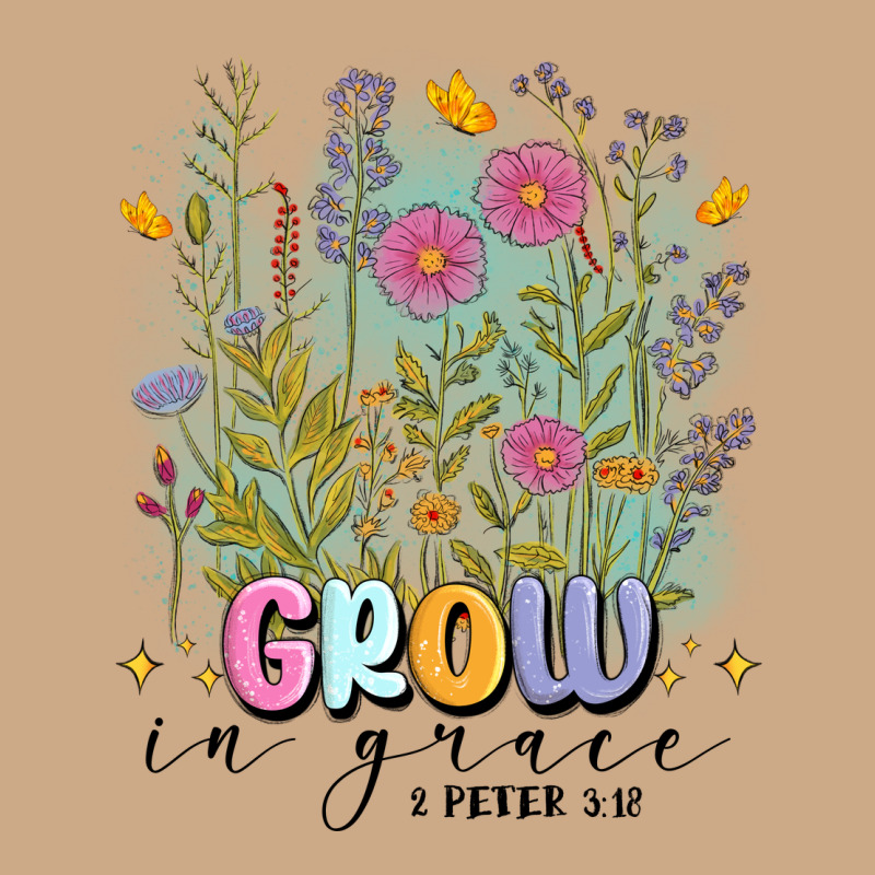 Grow In Grace Vintage Hoodie by MaliasSmallBusiness | Teevron