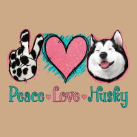 Peace Love Husky Vintage Hoodie | Teevron