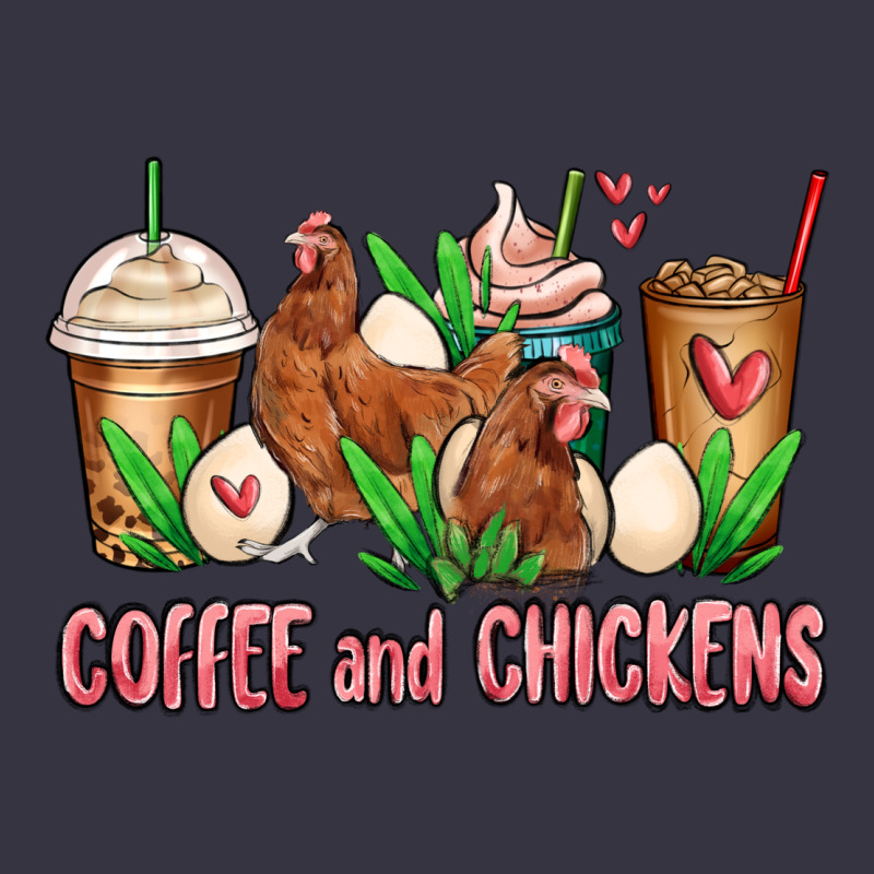 Chicken   Coffee Cups Vintage Hoodie by MaliasSmallBusiness | Teevron