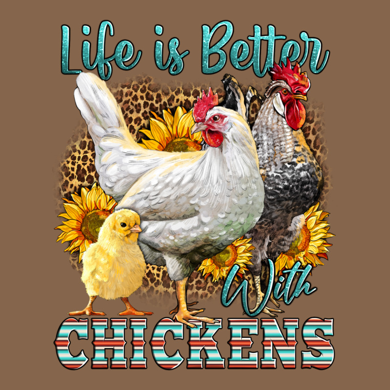 Western Life Is Better With Chickens Premium Tee by LillyAllenDesigns | Teevron