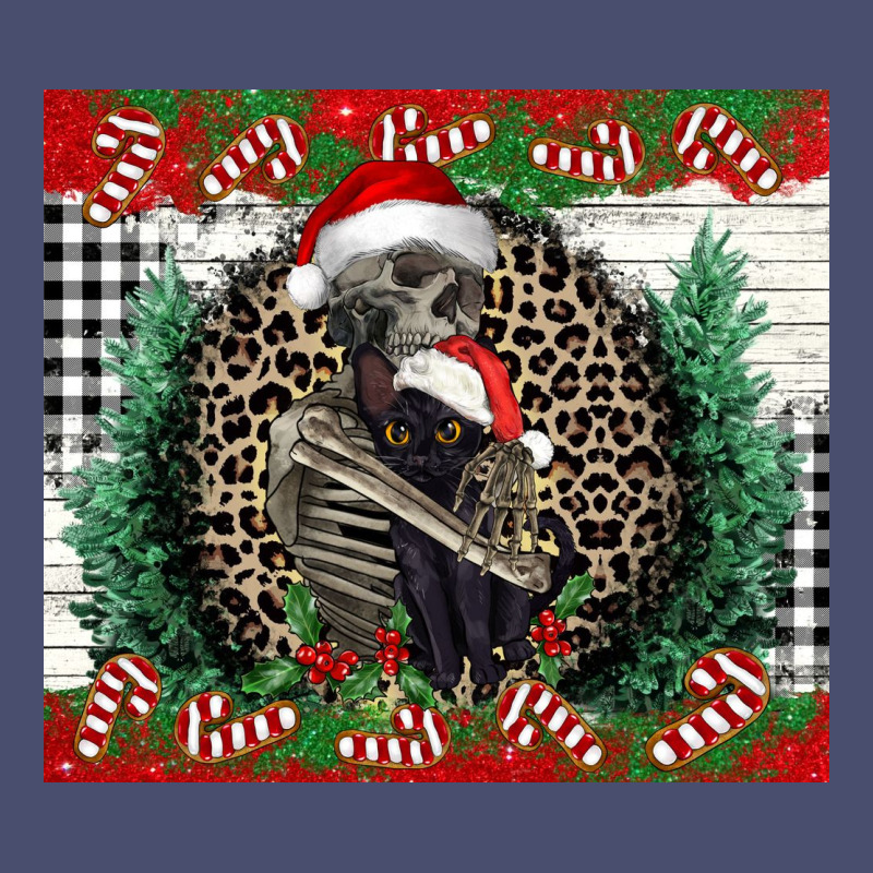 Merry Christmas Skeleton Vintage Tee by NancyCooperArtShop | Teevron