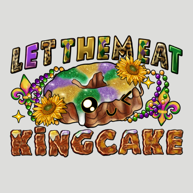 Let Them Eat King Cake Zipper Hoodie by CowGirlArtShop | Teevron